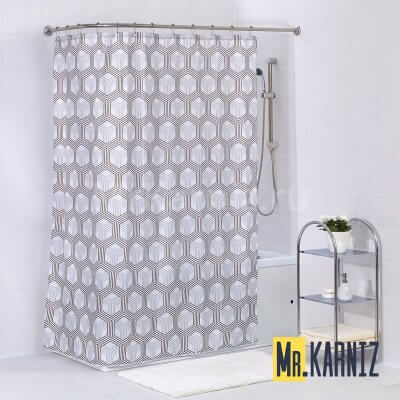 Штора для ванной Romb Zoloto