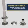 Карниз для ванны THERMOLUX INFINITY Угловой 190х110 Усиленный 25 мм MrKARNIZ фото 4